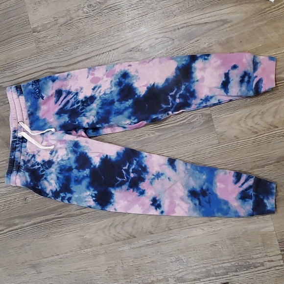 Justice Matching Tie Dye Set Hooded Sweatshirt with Joggers Size Small 7… - Picture 9 of 10